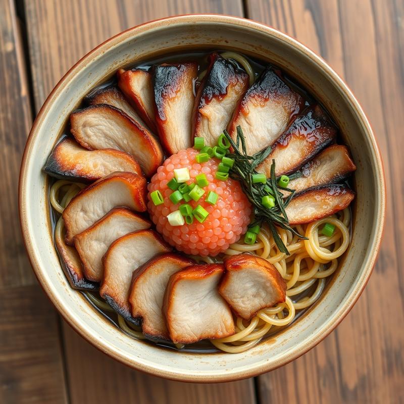 명란 차슈 마제소바