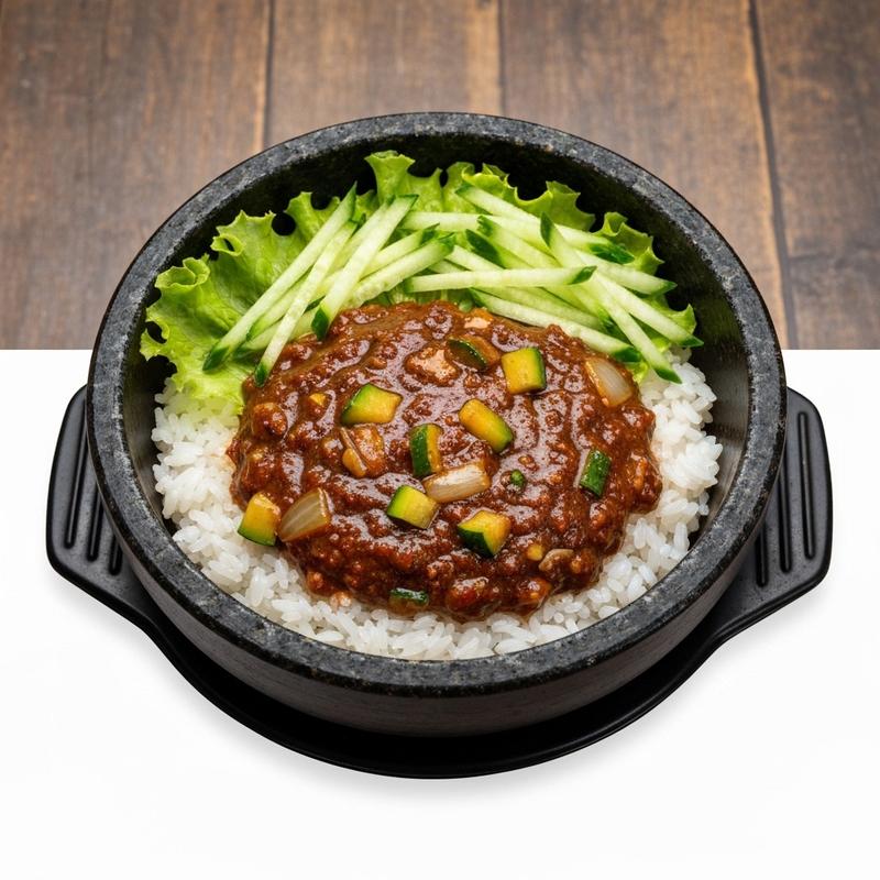 강된장 비빔밥
