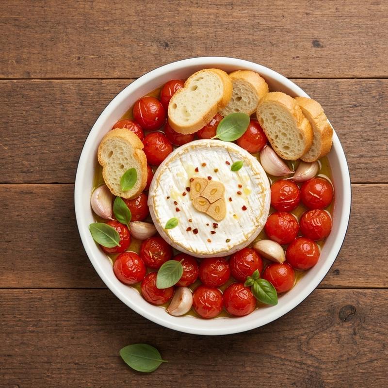 브리치즈 토마토 콩피