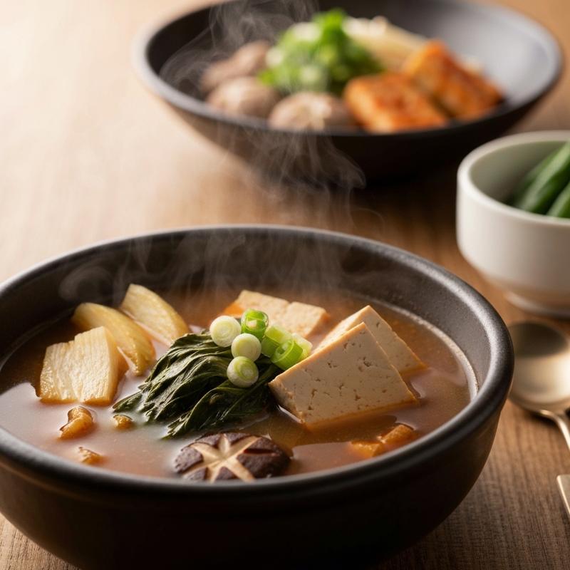 채소 된장찌개