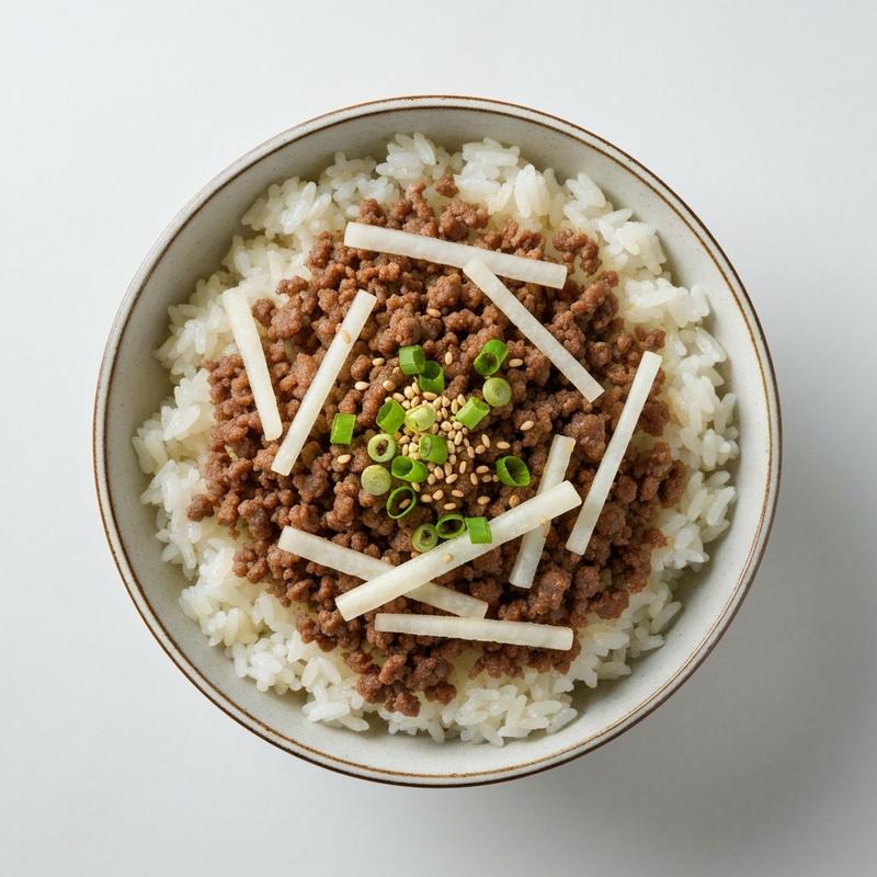 소고기무 솥밥
