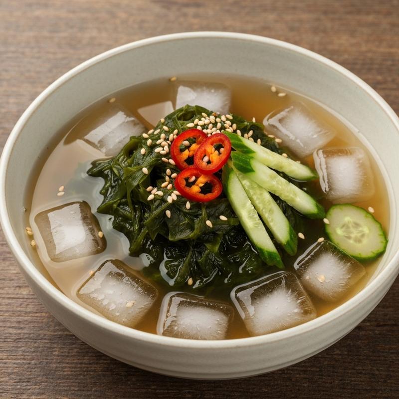 미역 오이 냉국