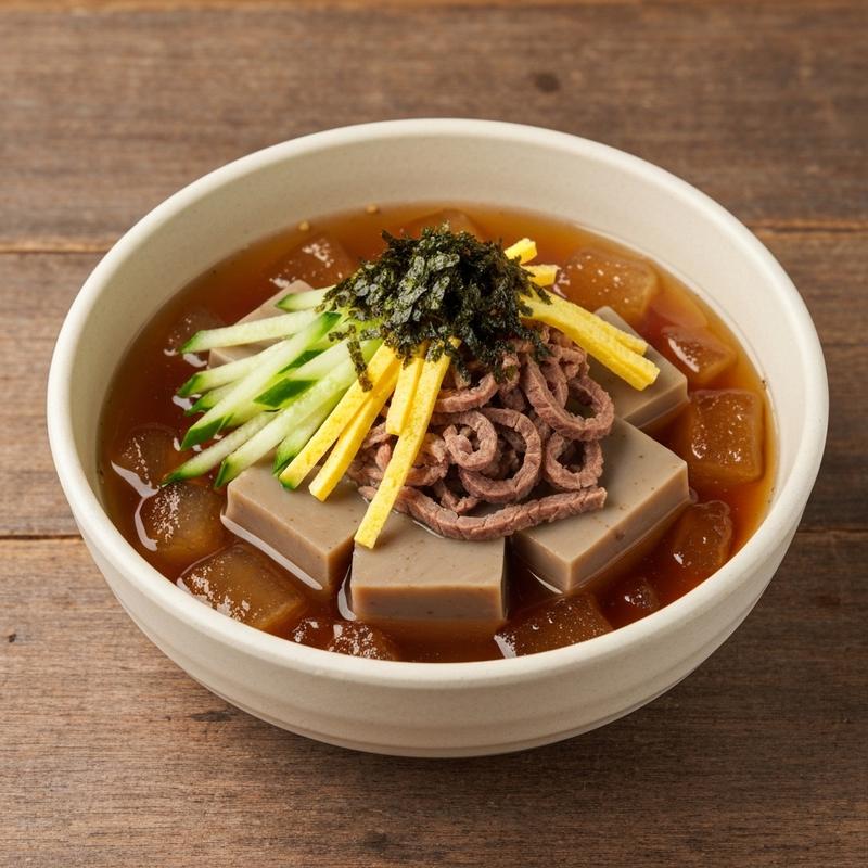 메밀 묵사발