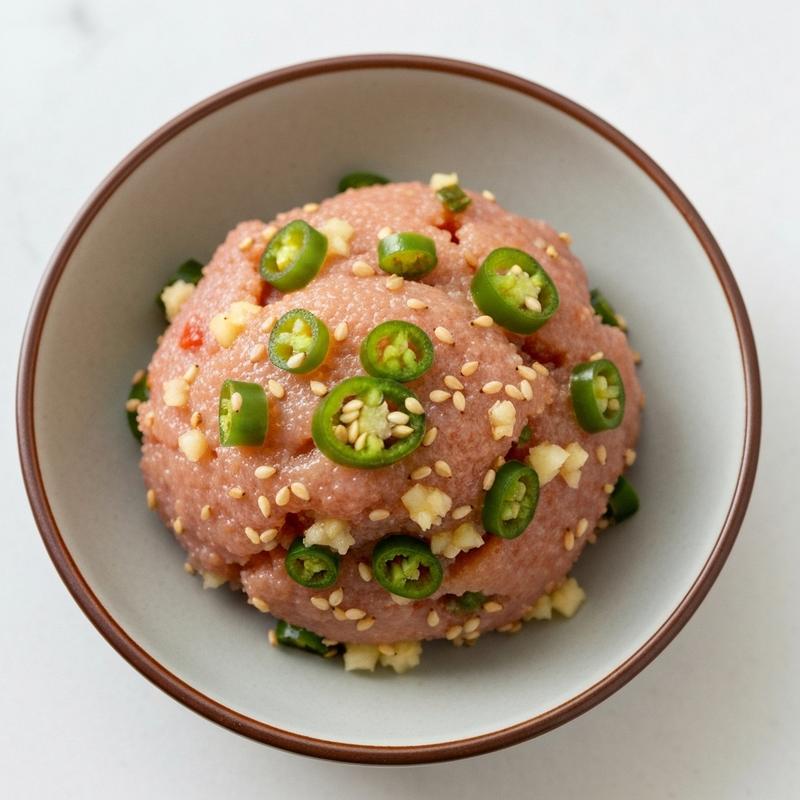 명란젓 무침
