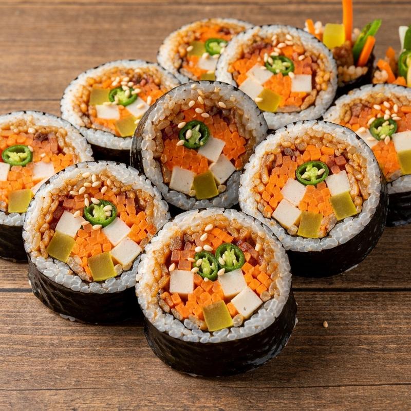 땡초 어묵 김밥