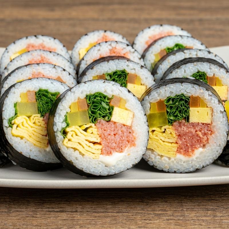 식물원 명란김밥