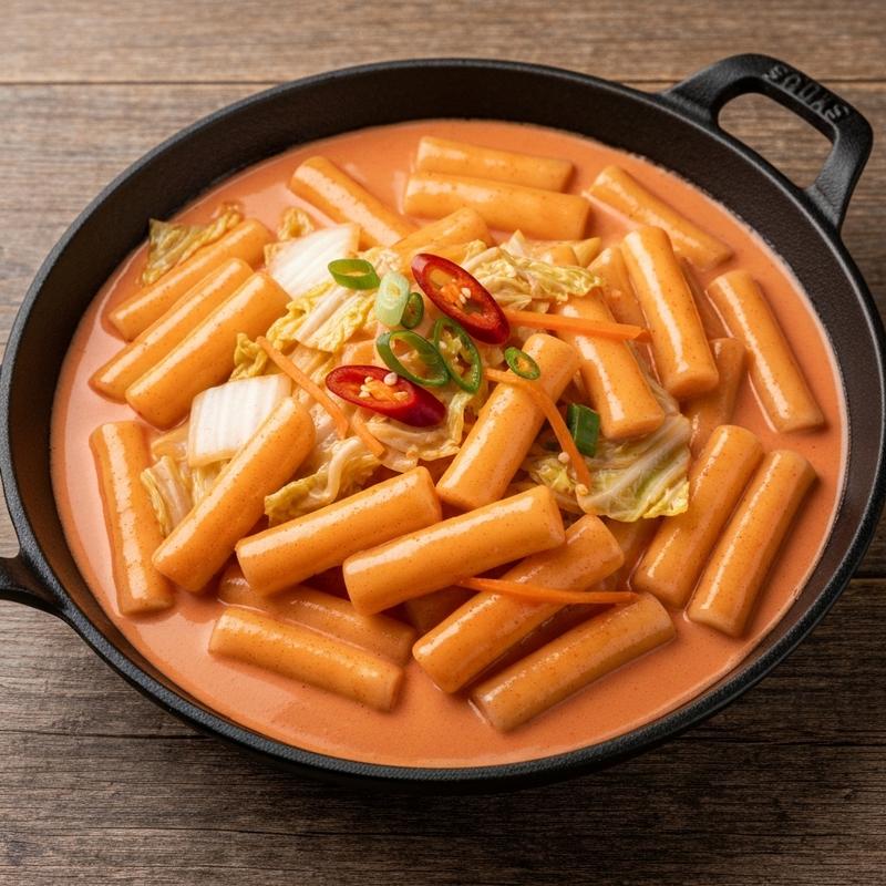 로제 떡볶이