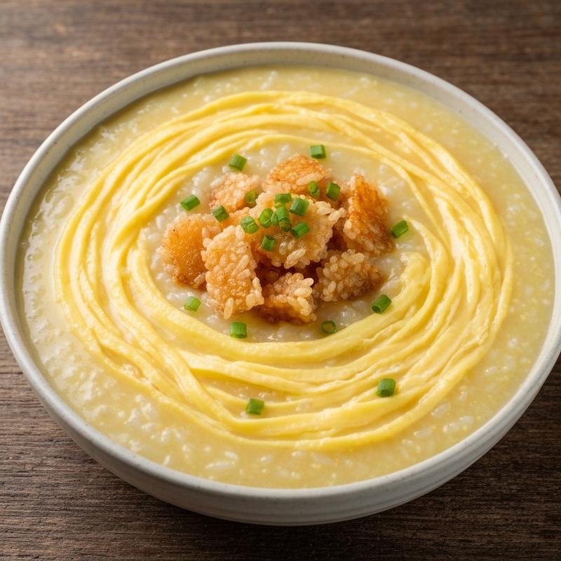 누룽지 계란죽