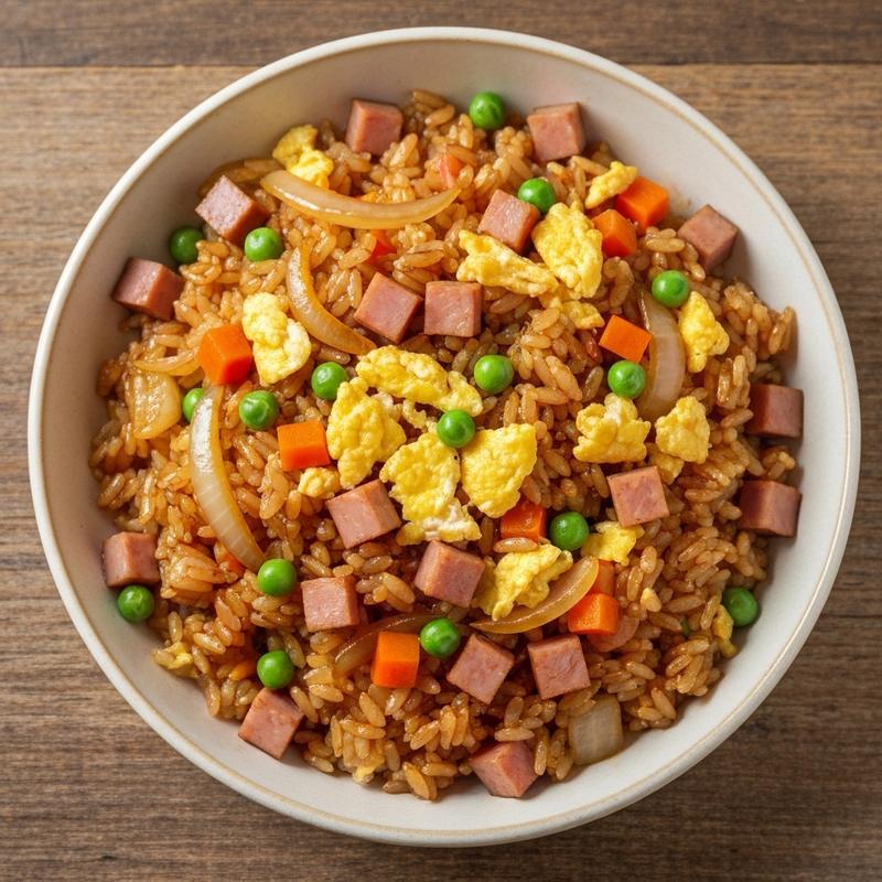 햄야채볶음밥