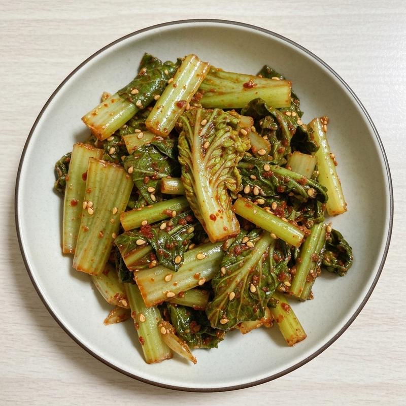 상추나물