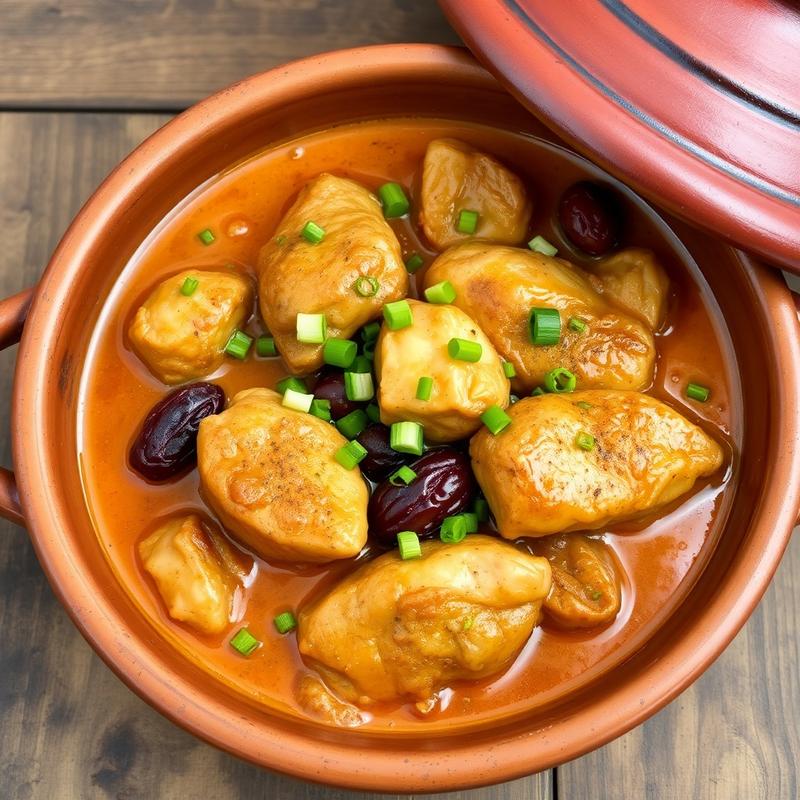 모로코 치킨 타진