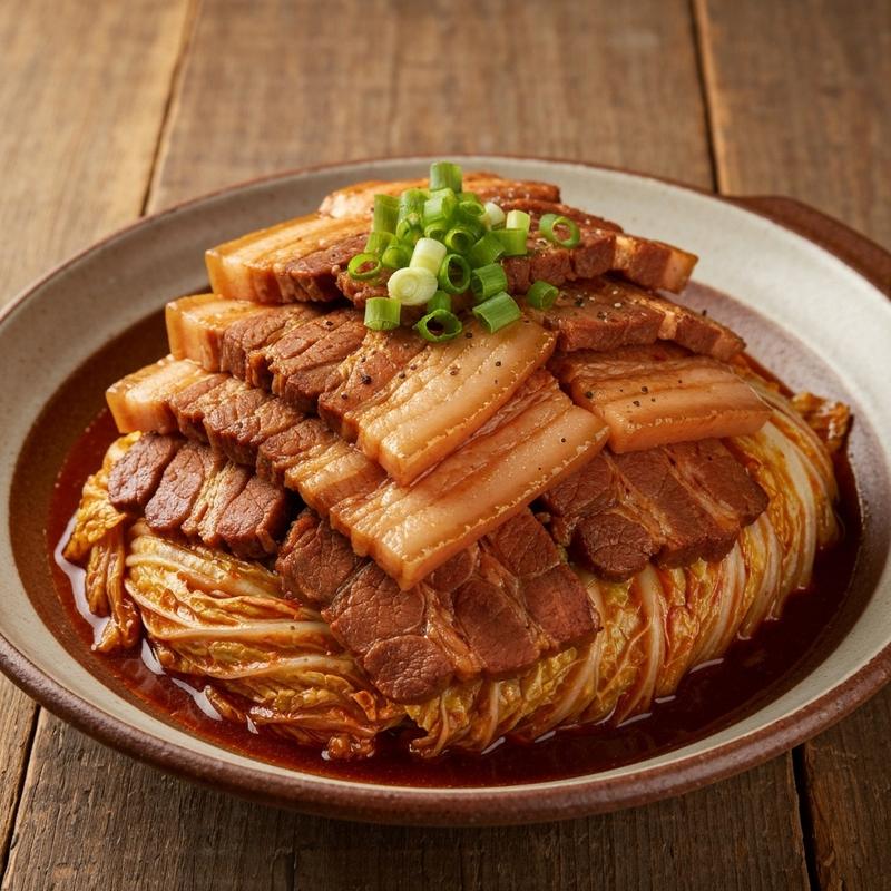 양배추 삼겹살찜