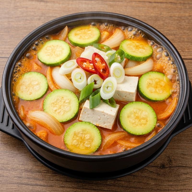 애호박찌개
