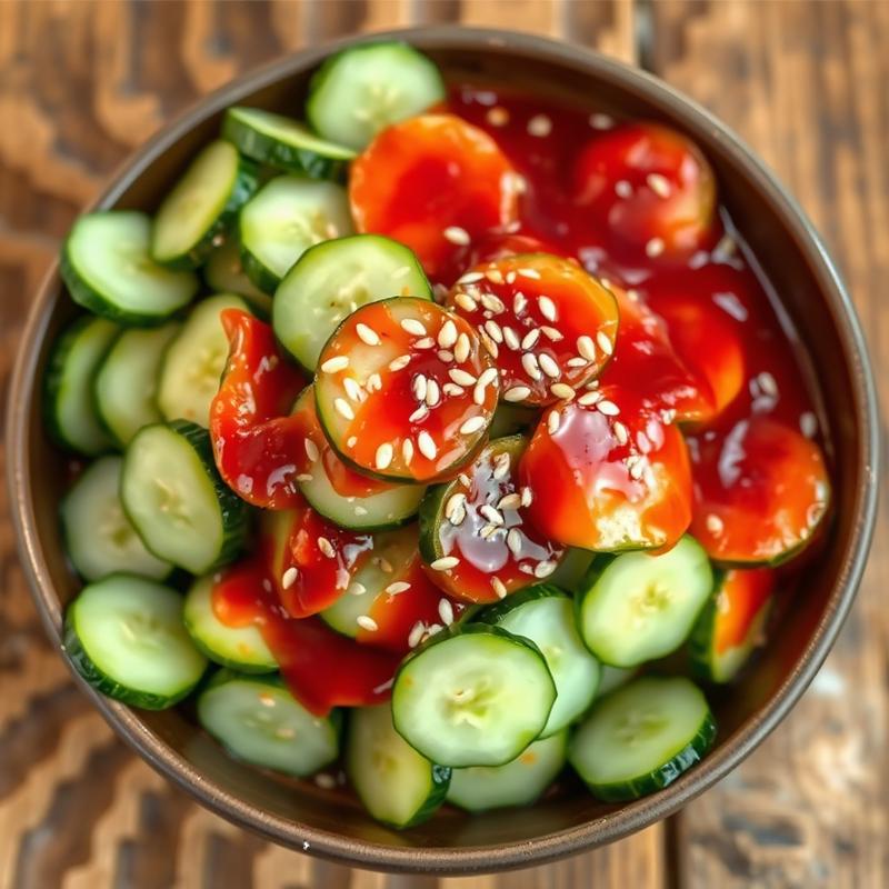 오이무침