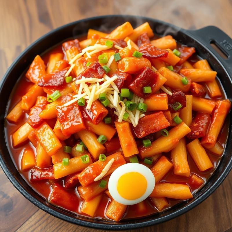 까르보불닭 떡볶이