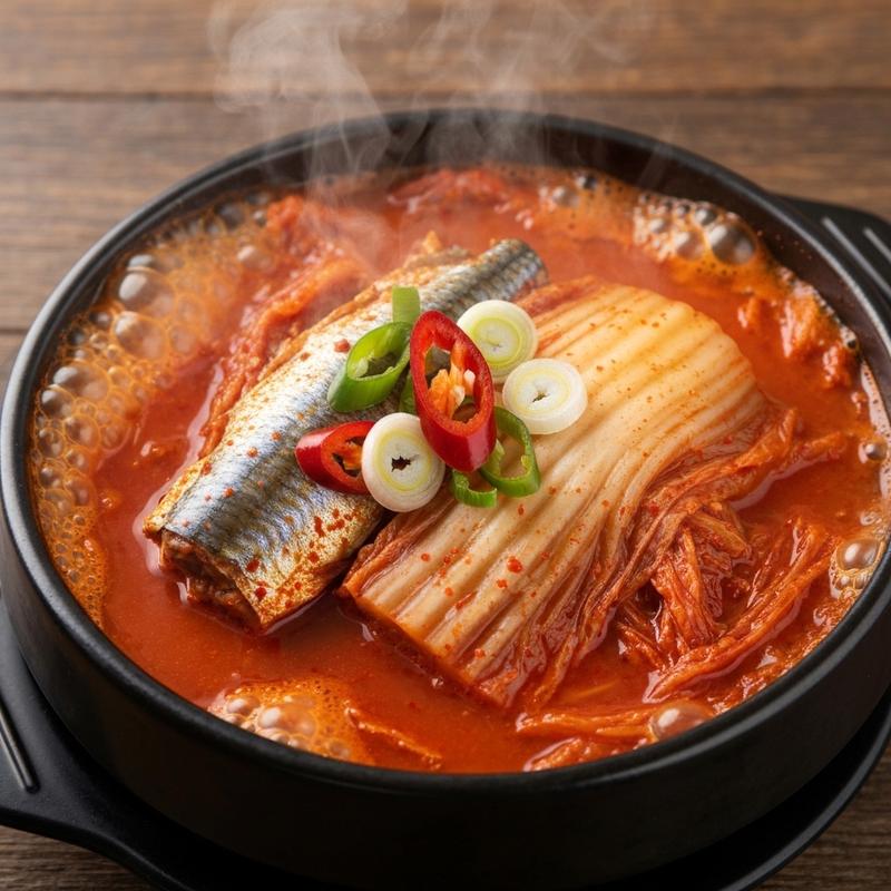 꽁치 김치찌개