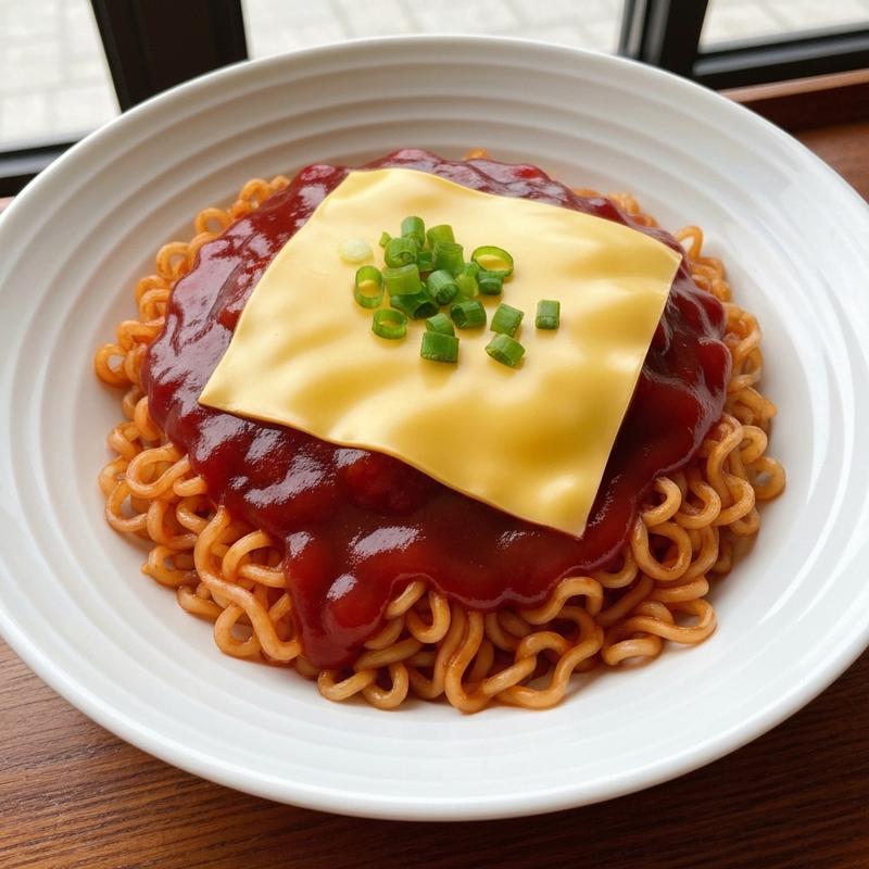 케첩 라면