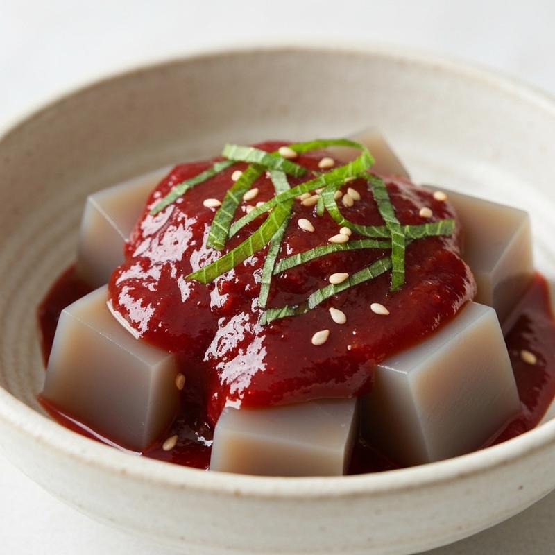 도토리묵 무침