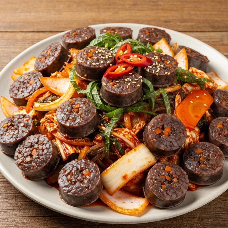 순대볶음
