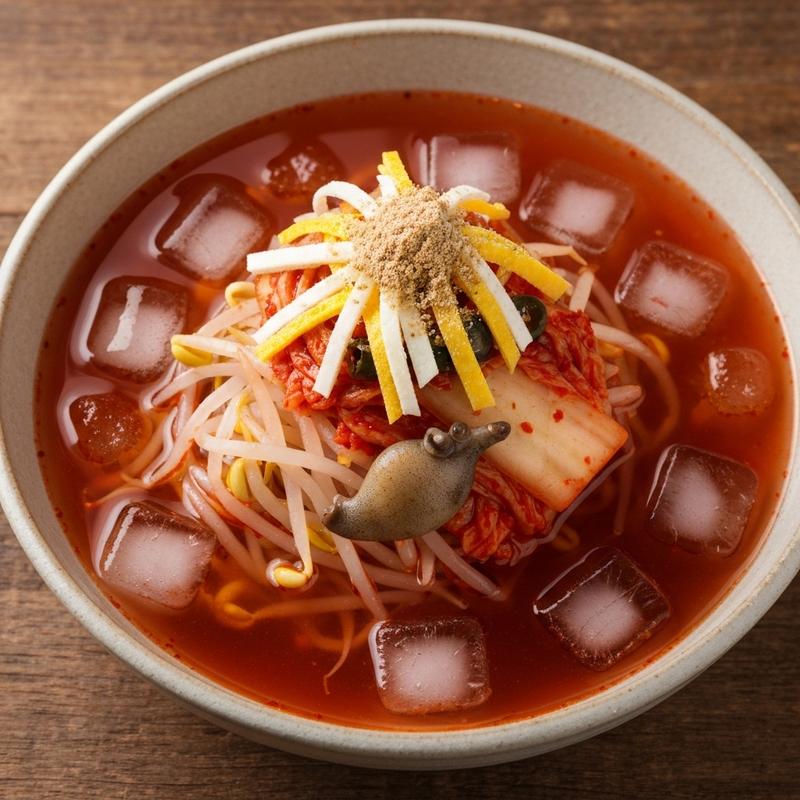 콩나물 김치 냉국
