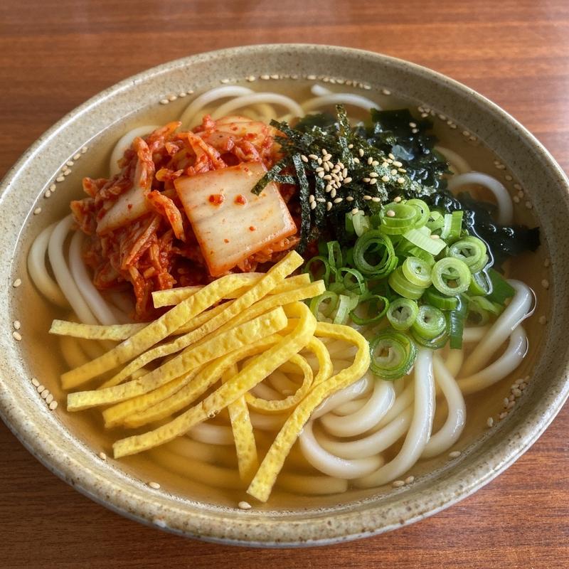 김치 우동