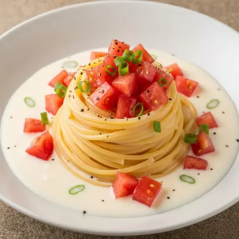 토마토 콜드 크림 파스타