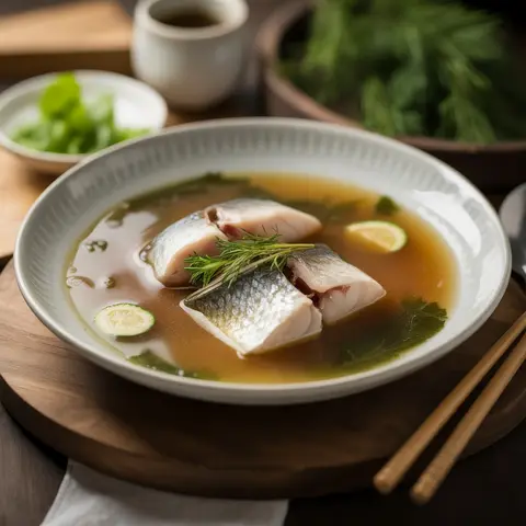 생선 미소 된장국