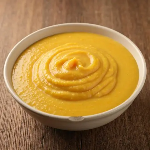 고구마 우유죽