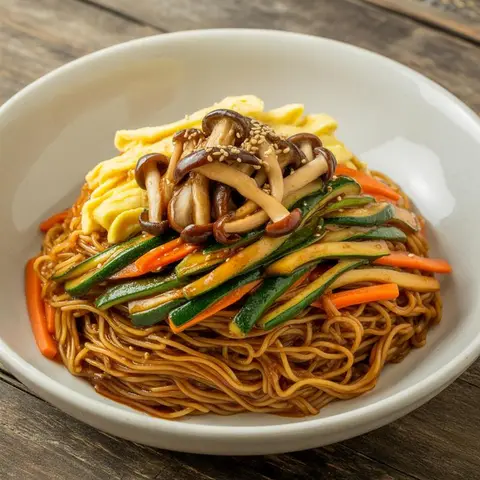 간장 비빔국수