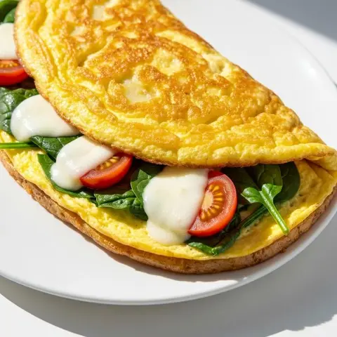 시금치 토마토 감자 치즈 오믈렛