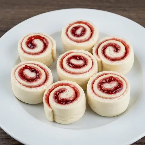 우유 딸기잼 식빵