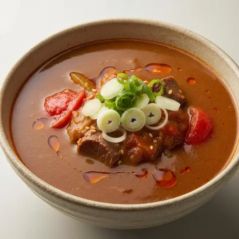 토마토 양파 무수분 카레