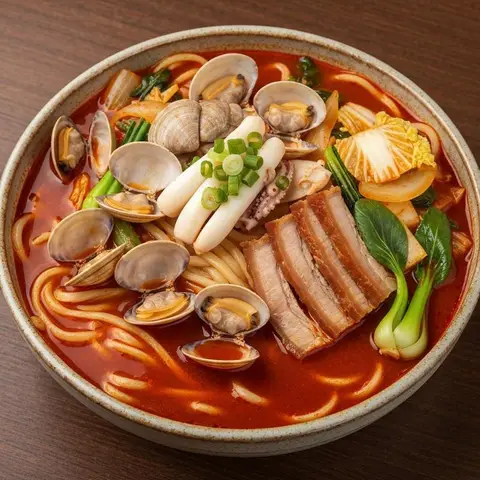바지락 짬뽕