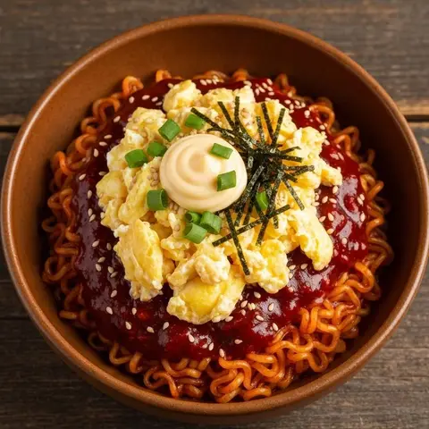 참치마요 비빔라면