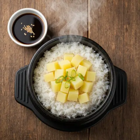 감자 솥밥