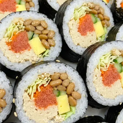 낫또 명란 김밥