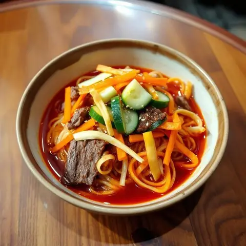 소고기 비빔당면