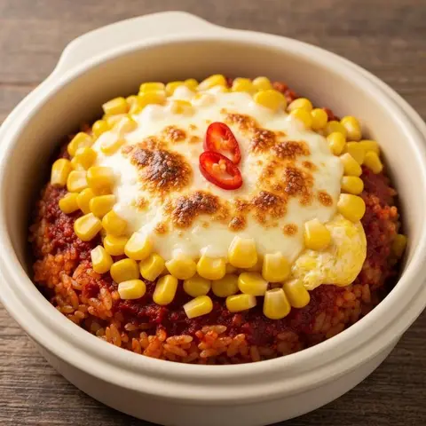 옥수수 치즈밥