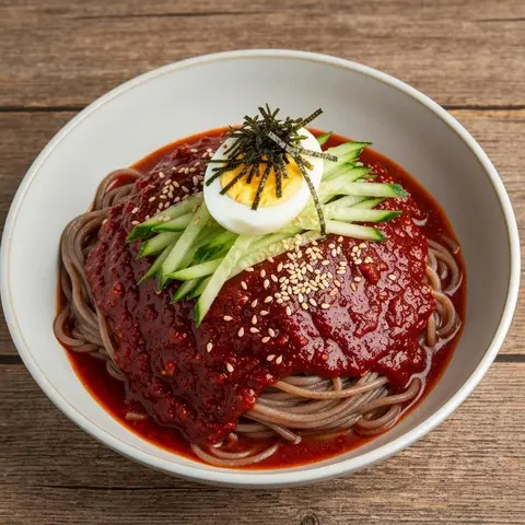 비빔 막국수