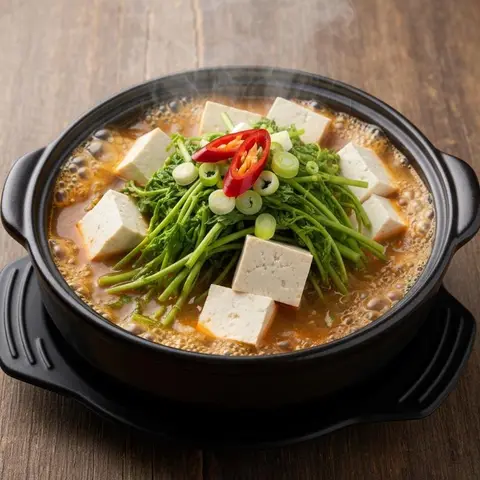 냉이된장찌개