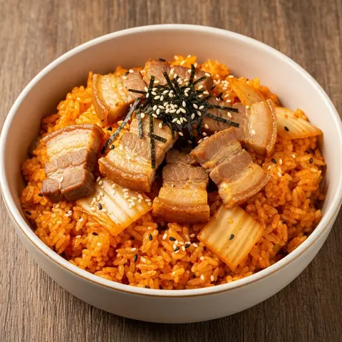 삼겹살 김치볶음밥