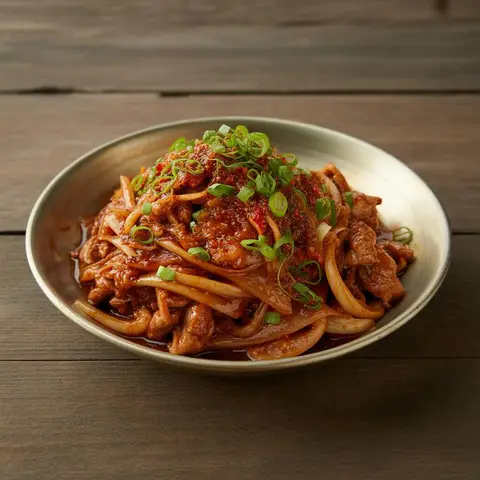 마라 돼지고기 볶음