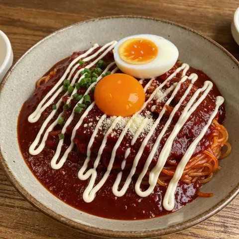 계란마요 비빔면