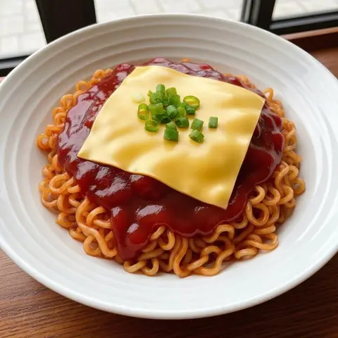 케첩 라면