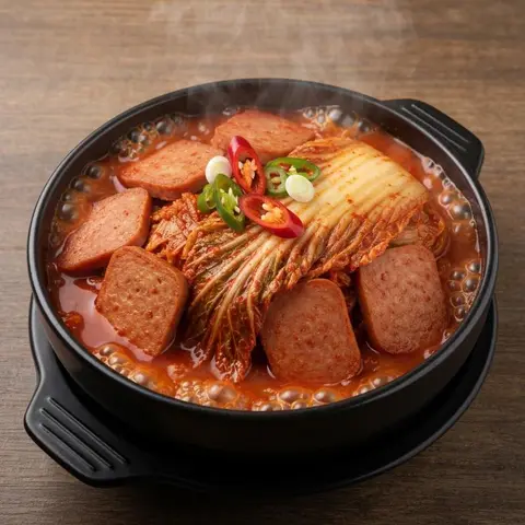 통스팸 김치찜