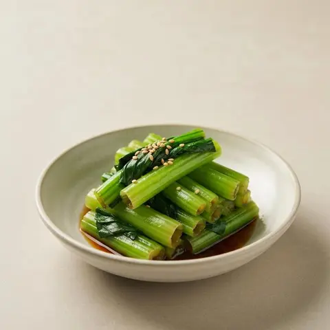 시금치나물