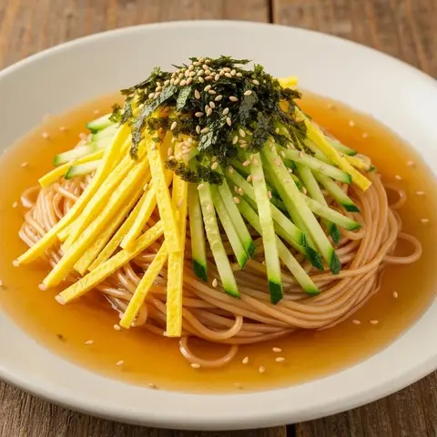 들기름 비빔국수