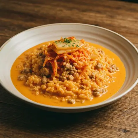 김치 리조또