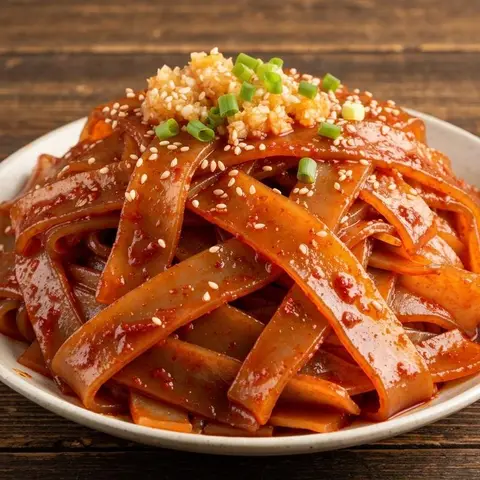 간장 비빔당면