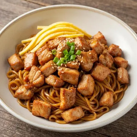 유린기 비빔면